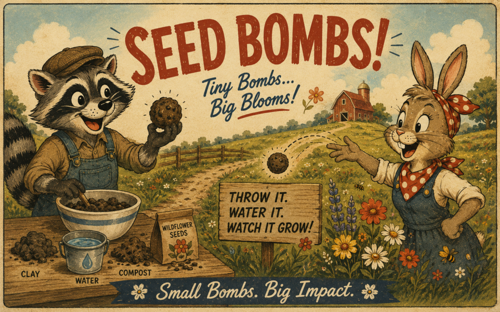 Make Seed Bombs With Us